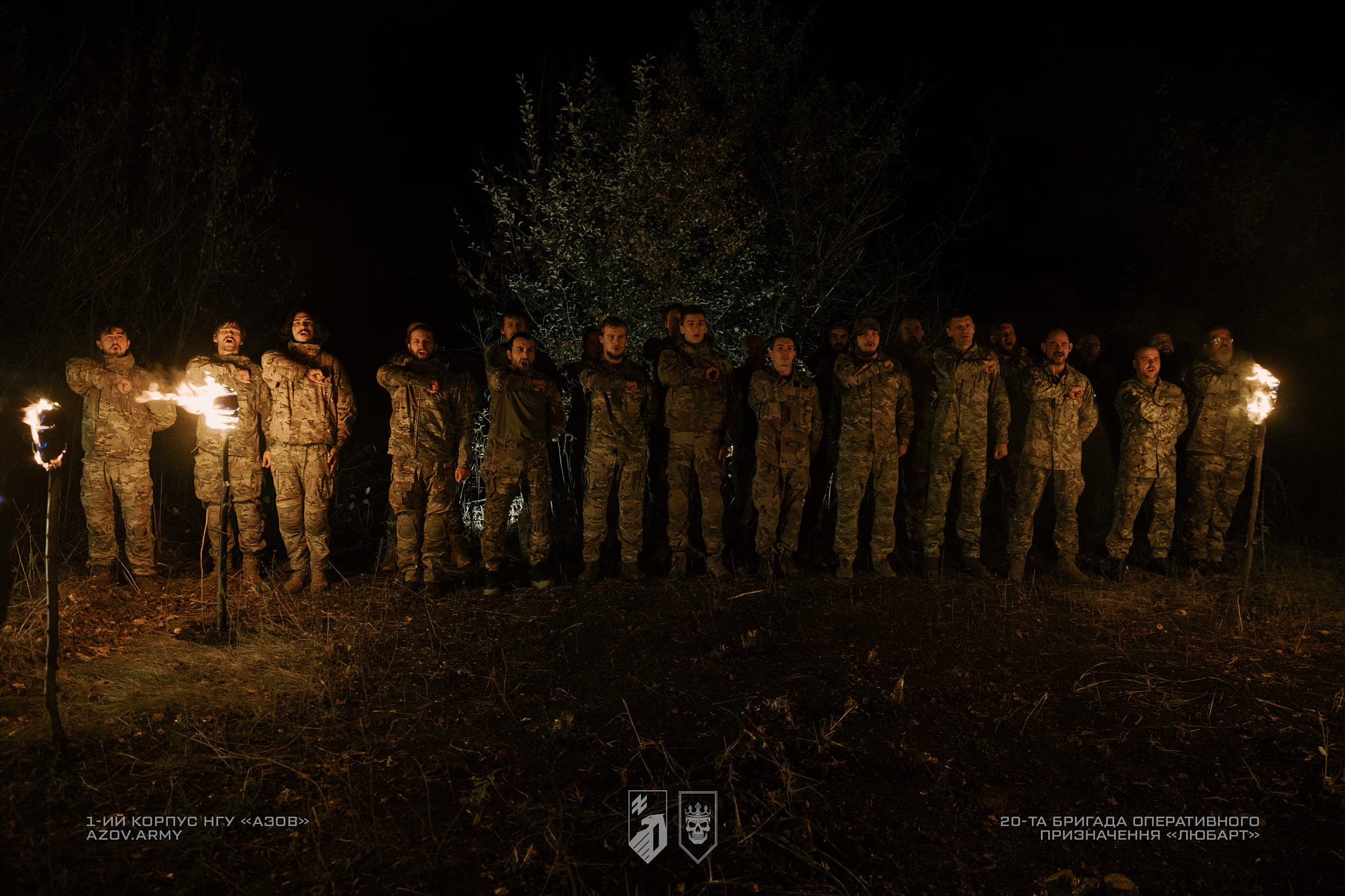 Стрій бійців інженерно-саперного підрозділу