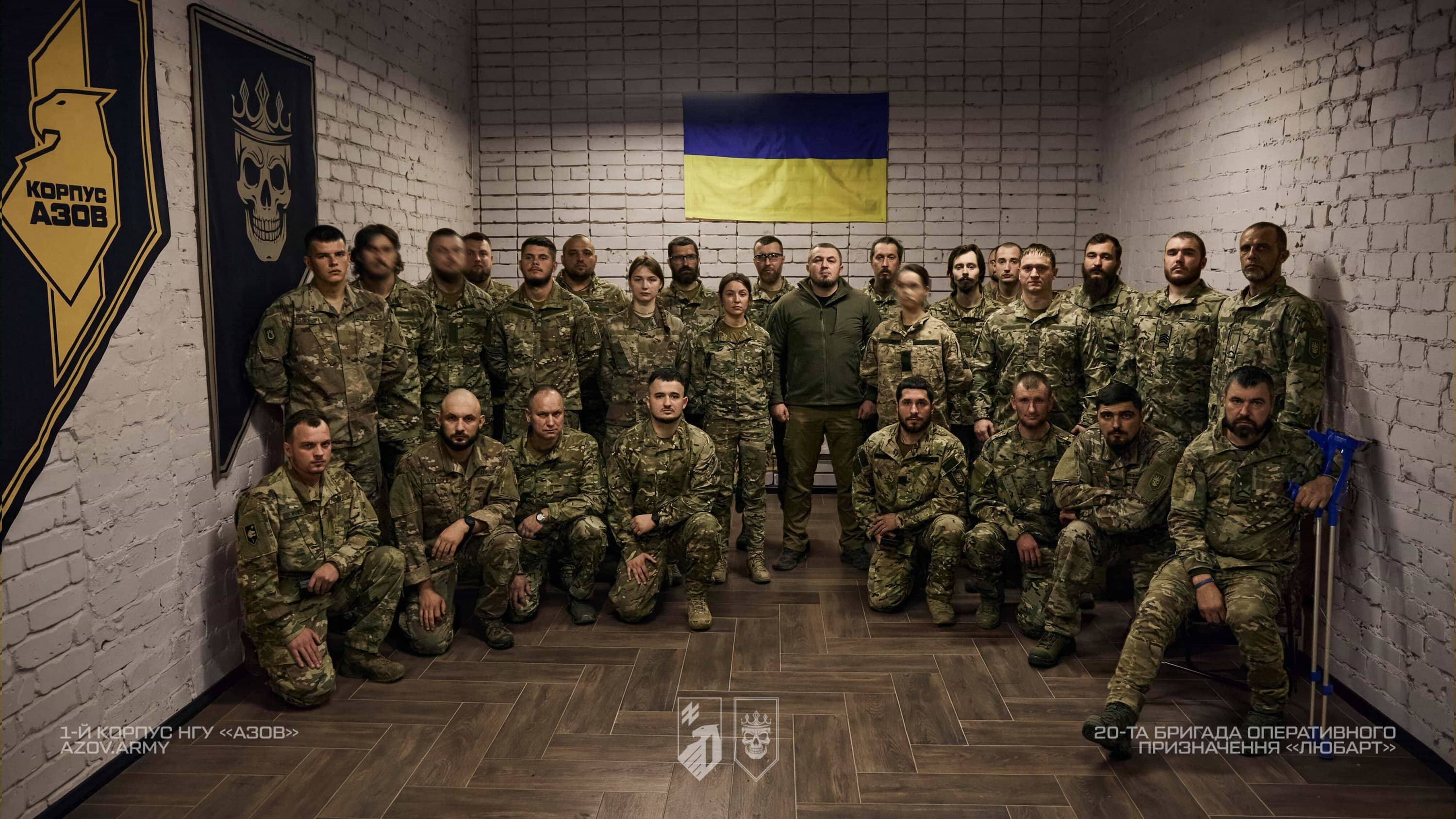 Військовослужбовці 20-ї бригади «Любарт» після нагородження